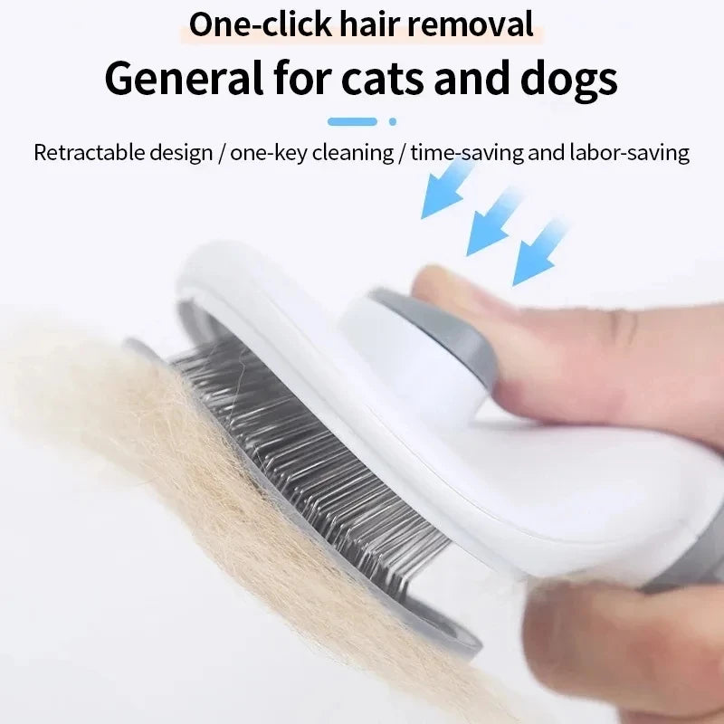 Pet Hair Remover Brush | Medium to Large Sized Cat Brush