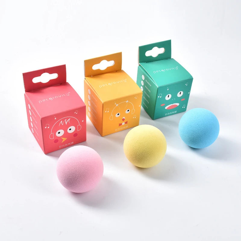 Chirping Cat Toy Balls | Medium to Large Sized Cat Toy