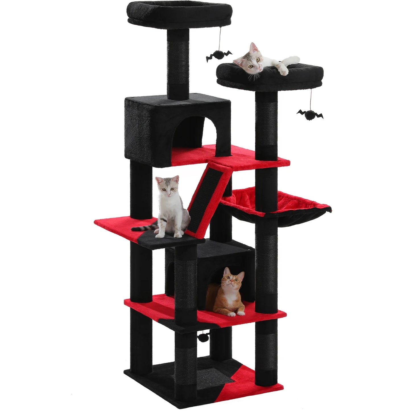 Multi-level Cat Tree Tower | Medium to Large Sized Cat Toy