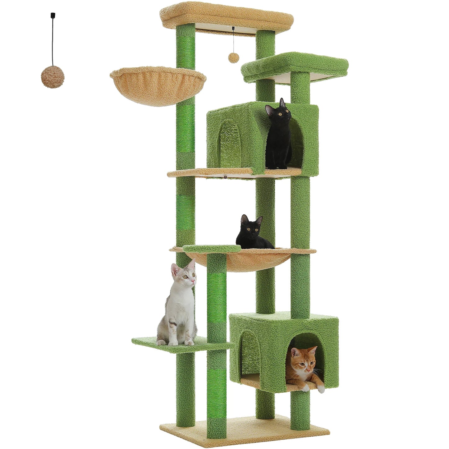 Multi-level Cat Tree Tower | Medium to Large Sized Cat Toy